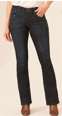 Democracy "Ab"solution Itty Bitty Bootcut Jeans, size 12, B1221EA29